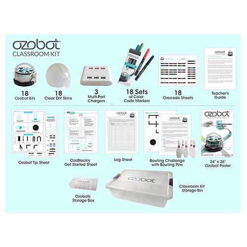 Ozobot 2.0 Bit 18 Classroom Kit