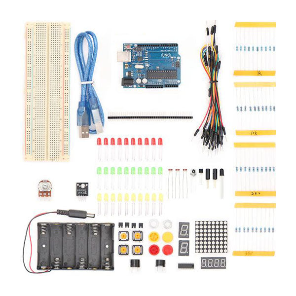 Arduino Uno R3 Basic Starter Learning Kit Components