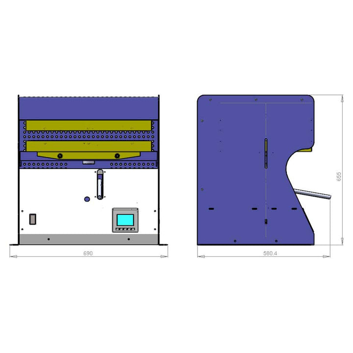 CR Clarke Sheet Press R30 Diagram