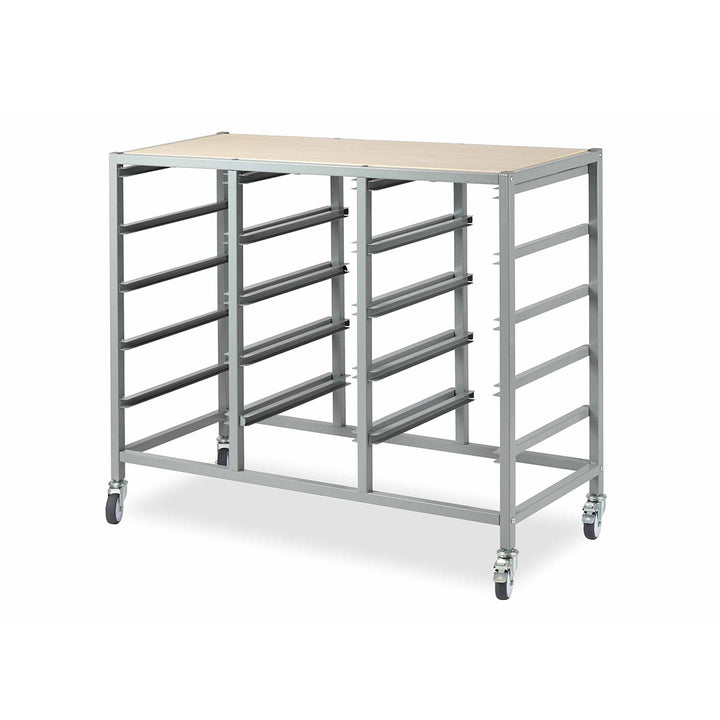 Creative Kids Tote Tray Trolley - Metal 15 Bay