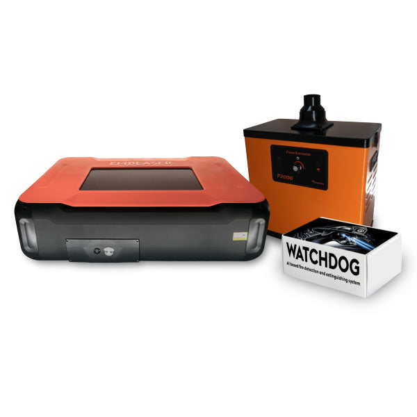 Emblaser Pro with WatchDog Accessory & Fume Filtration Unit