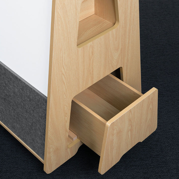 IdeaBoard Magnetic Double Sided Whiteboard Draws