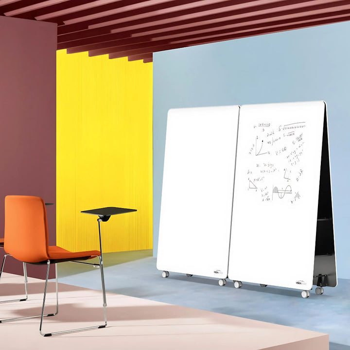 JART Magnetic Double Sided Whiteboard in an Office
