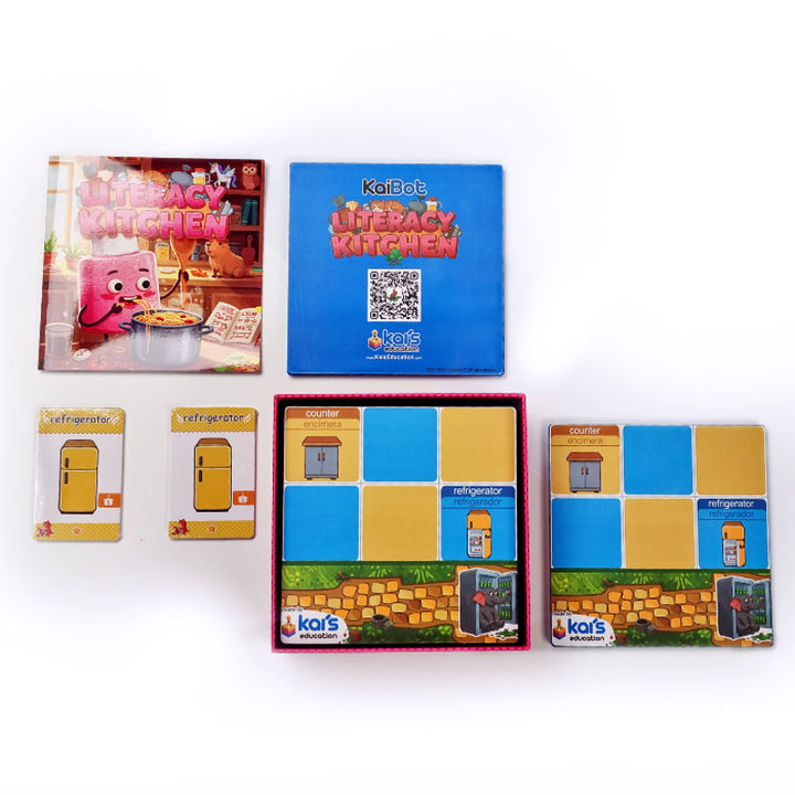 KaiBot Literacy Kitchen Components