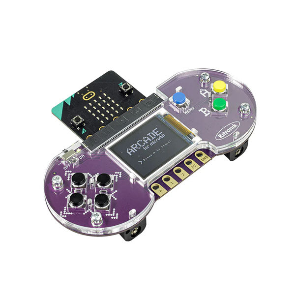 Kitronik ARCADE for microbit and MakeCode Arcade with microbit