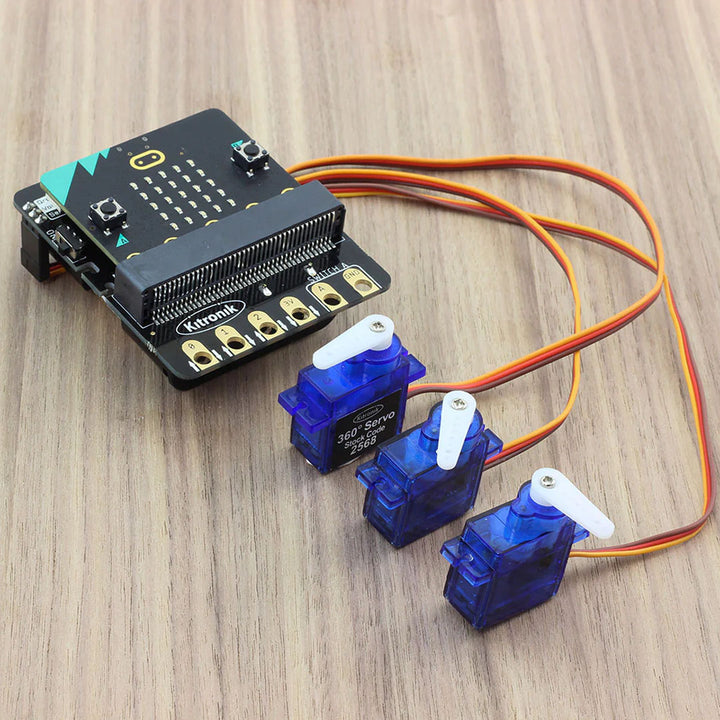 Kitronik Simple Servo Control Board with 3 Servos