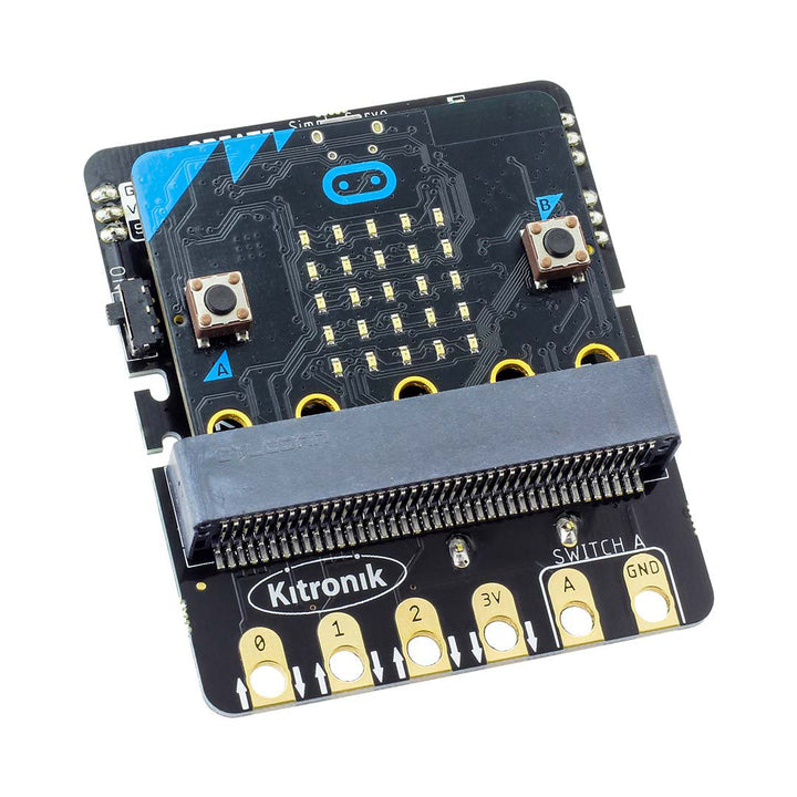Kitronik Simple Servo Control Board with BBC microbit