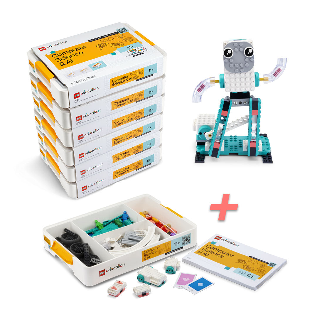 LEGO Education Computer Science and AI Kit 11 Plus (Buy 6 Get 7)