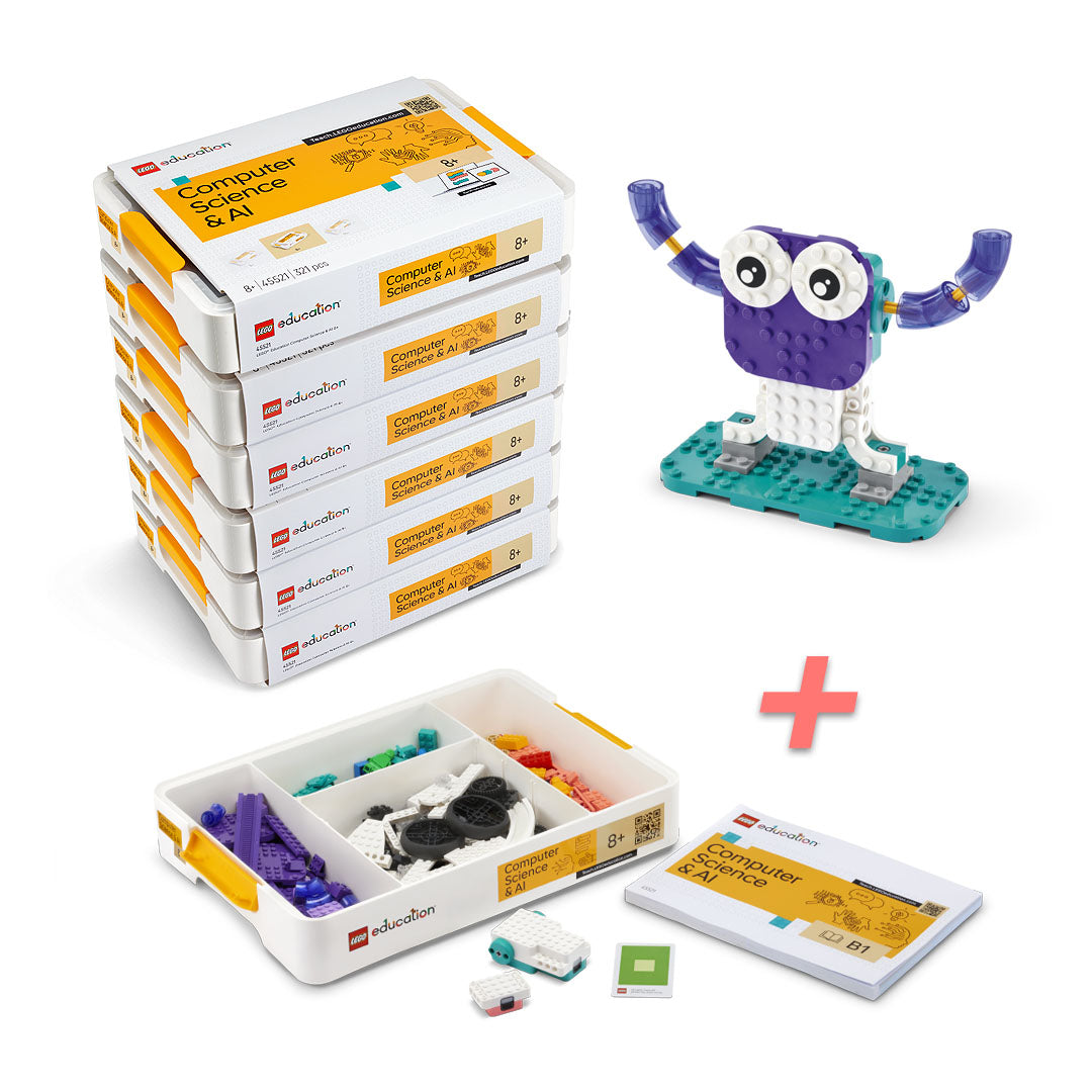 LEGO Education Computer Science and AI Kit 8 Plus (Buy 6 Get 7)