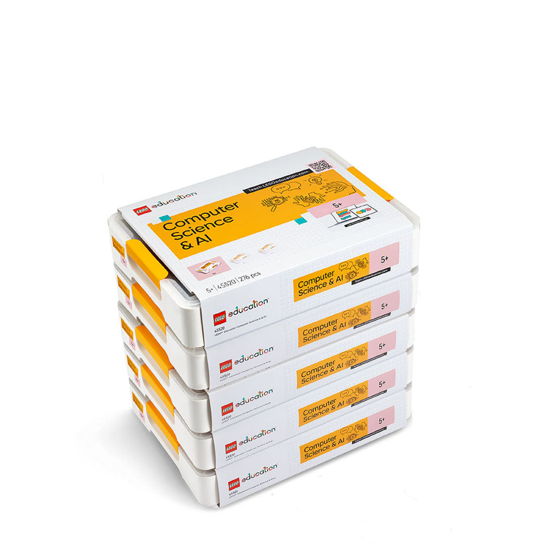 LEGO Education Computer Science and AI Class Sets 5 Plus - 20 Students