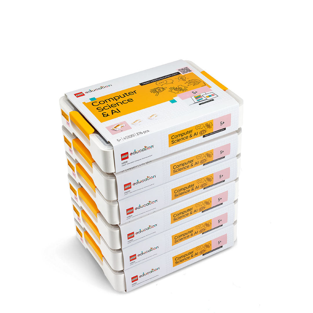LEGO Education Computer Science and AI Class Sets 5 Plus - 24 Students