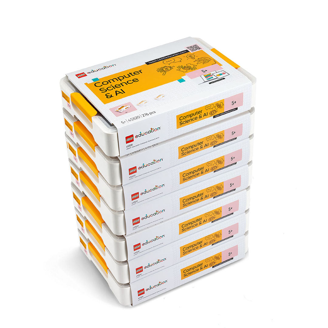 LEGO Education Computer Science and AI Class Sets 5 Plus - 28 Students