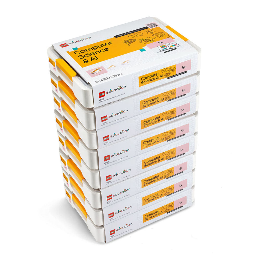 LEGO Education Computer Science and AI Class Sets 5 Plus - 32 Students
