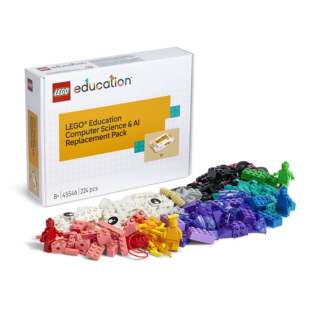 LEGO Education Computer Science a AI Replacement Pack 8 Plus with bricks
