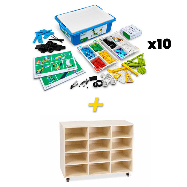 LEGO® Education BricQ Motion Essential Set 10 Pack with Storage