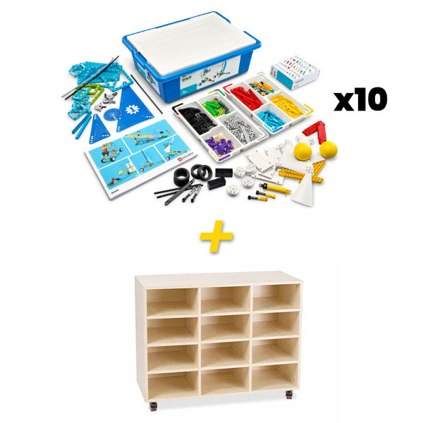 LEGO® Education BricQ Motion Prime Set 10 Pack with Storage
