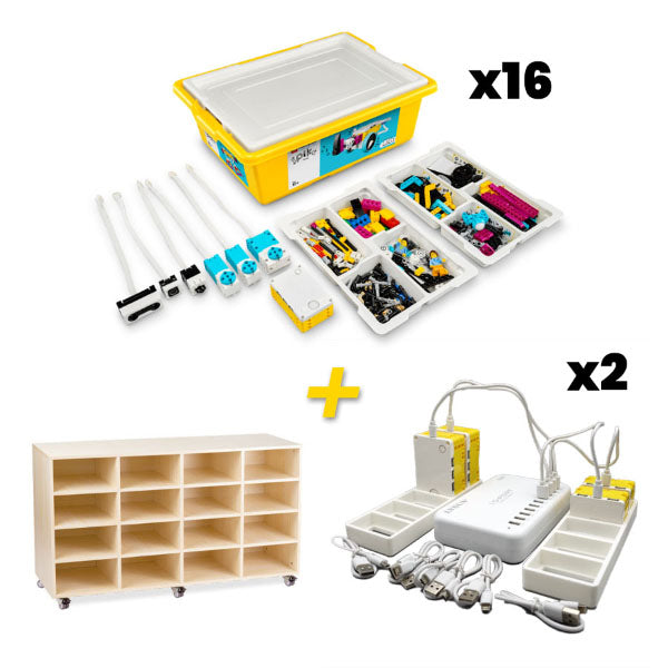 LEGO Education SPIKE Prime Set 16 Pack - Charge & Store