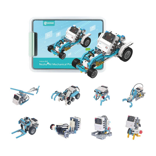 Elecfreaks NeZha Pro AI Mechanical Power Kit with Examples