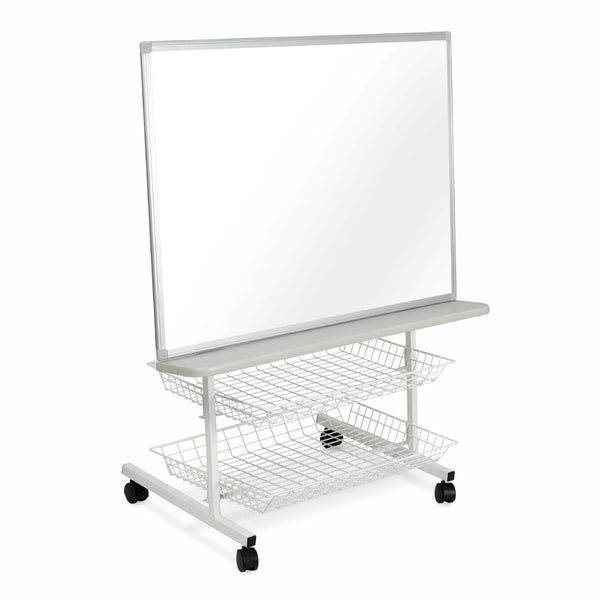Creative Kids Mobile Porcelain Whiteboard Reading & Display Centre