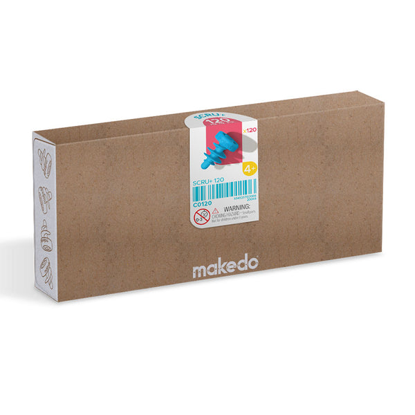 Makedo SCRU Plus (120 Pieces)