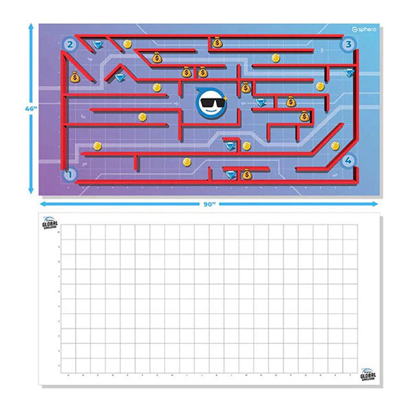 Sphero Maze & Grid Code Mat Hero