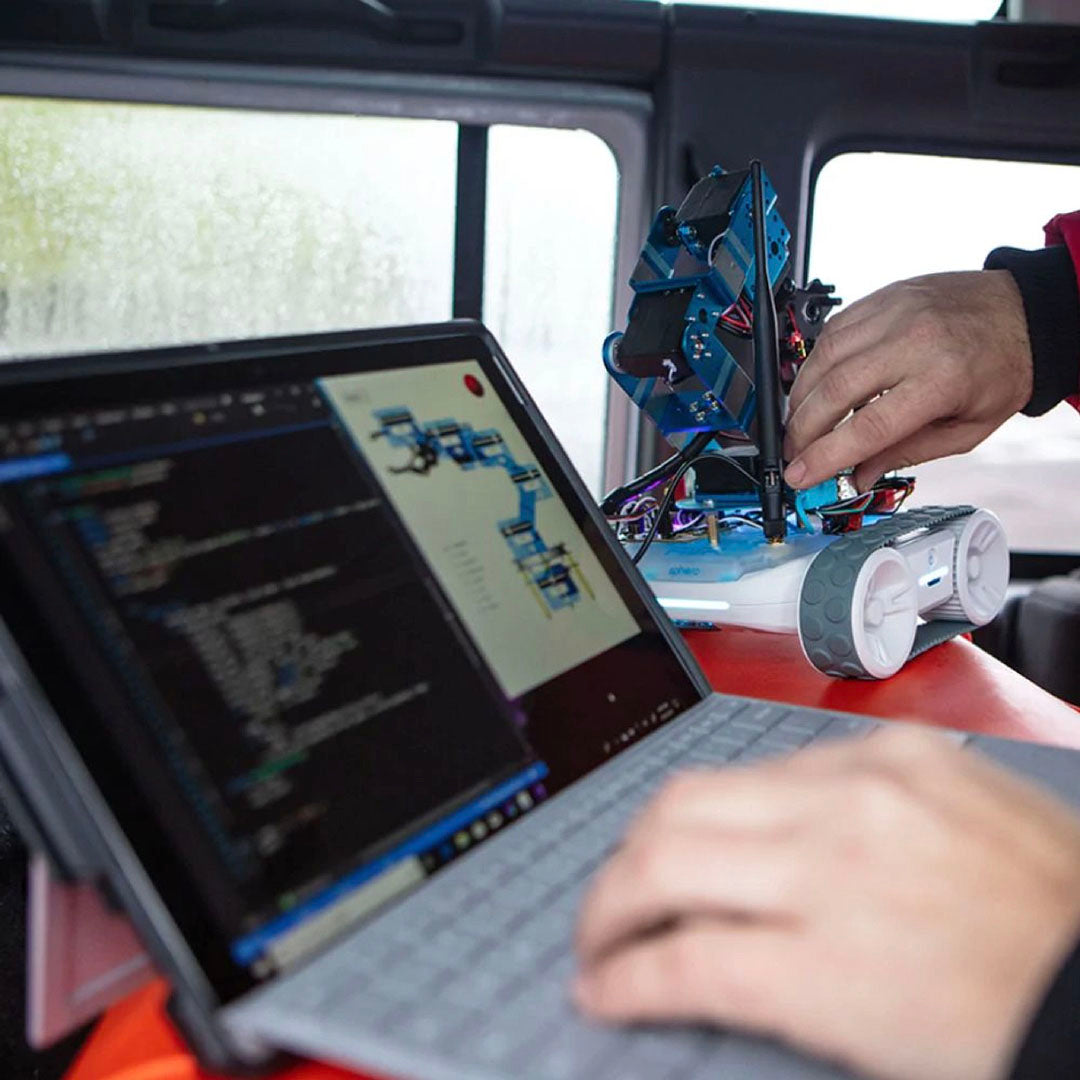 Sphero RVR Plus Being Programmed Example 2