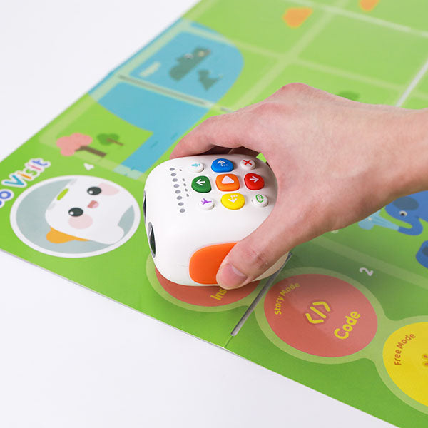 Tale-Bot Pro on Interactive Mat