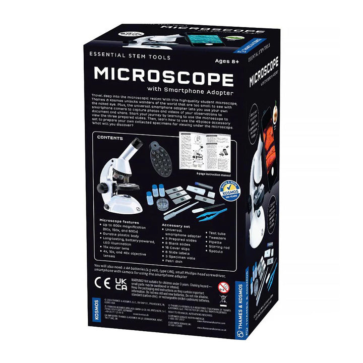 Thames & Kosmos Microscope Box Back