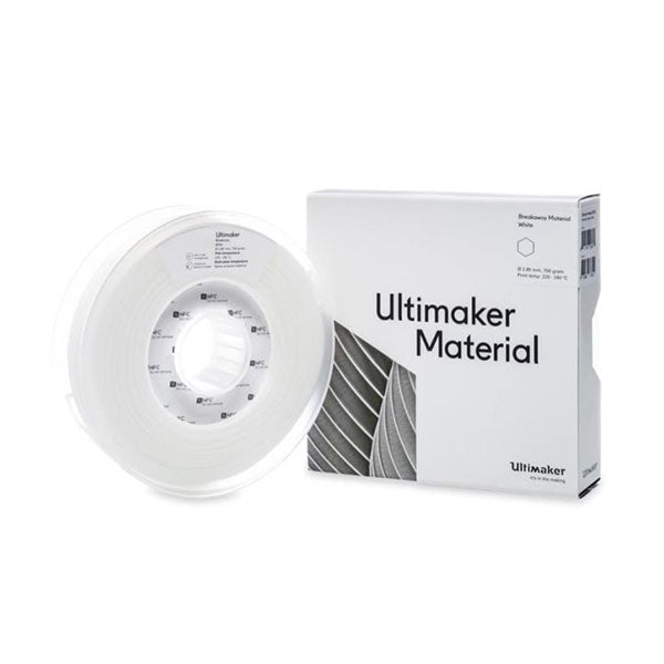 Filament 2.85mm Breakaway Support - UltiMaker S Series (750g) White