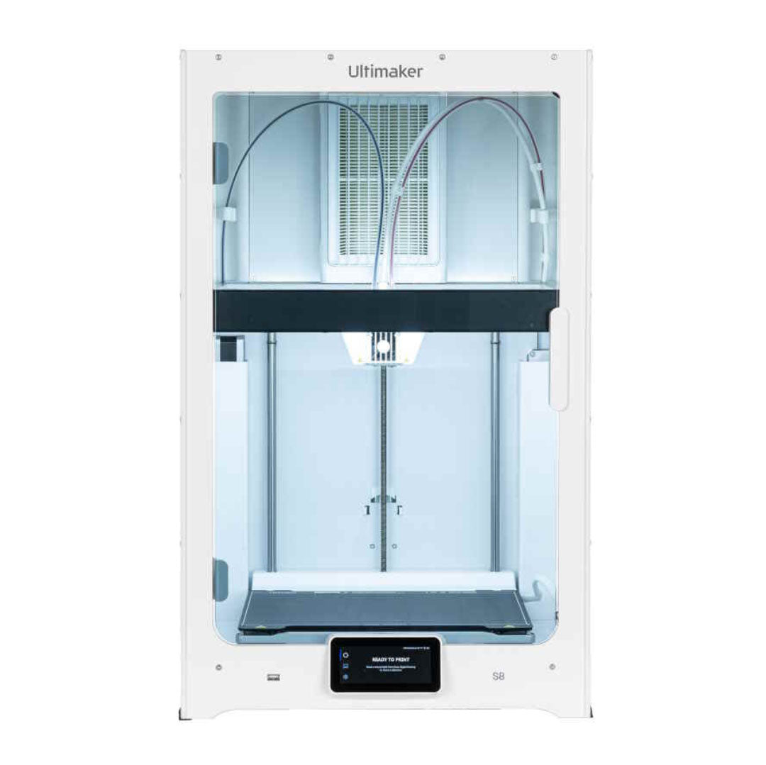 UltiMaker S8 3D yazıcısının farklı açıdan gerçek ürün fotoğrafı