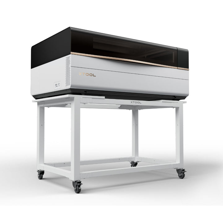 xTool P3 on Mobile Work Stand
