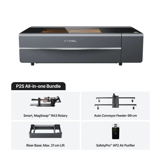 xTool P2S - Laser Cutter & Engraver (Class 4)