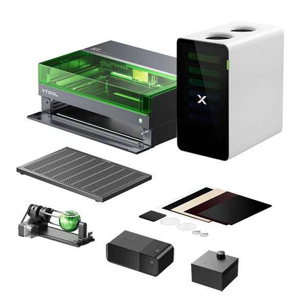 xTool S1 - Laser Cutter & Engraver Complete Kit (AP2)