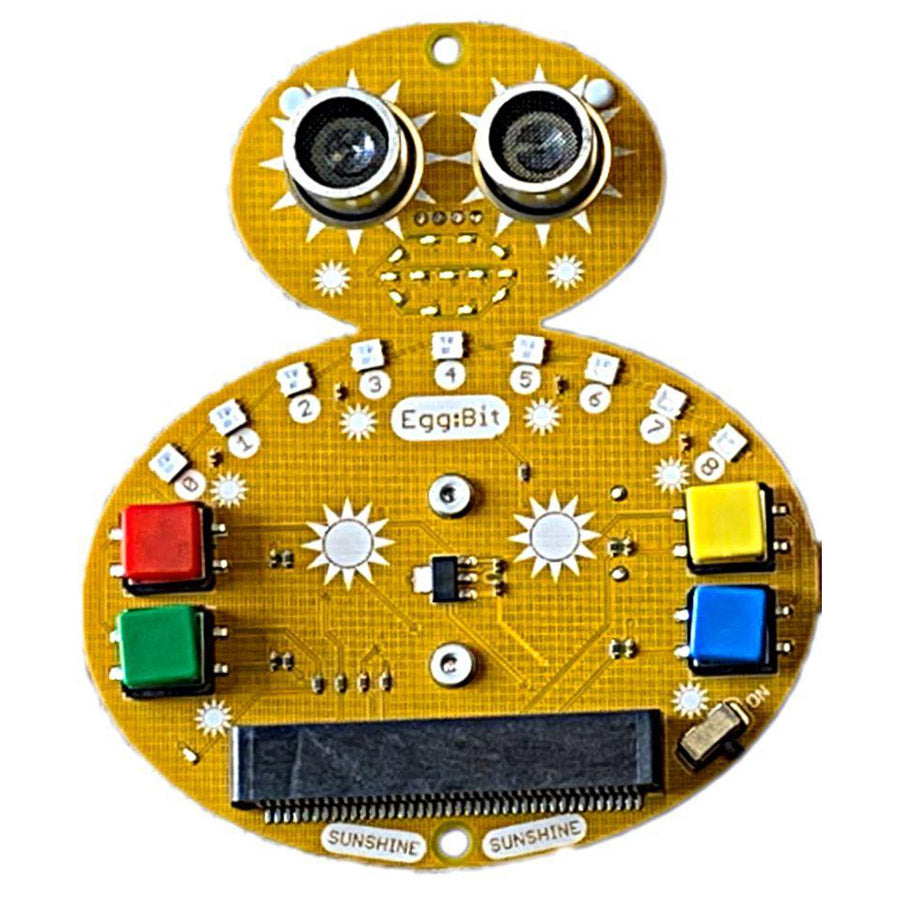4tronix EggBit for BBC microbit v2 - Yellow