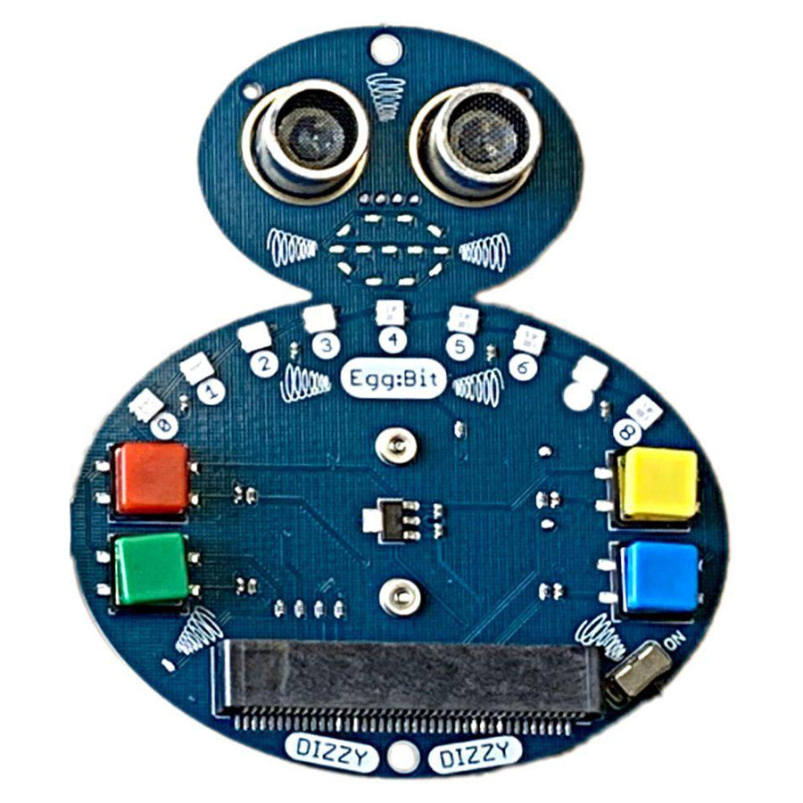 4tronix EggBit for BBC microbit v2 -  Blue