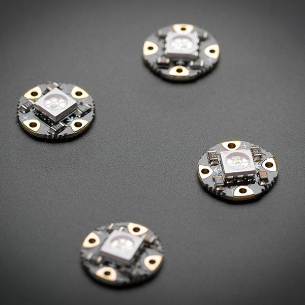 Adafruit FLORA - RGB NeoPixels V2 (4 Pack)