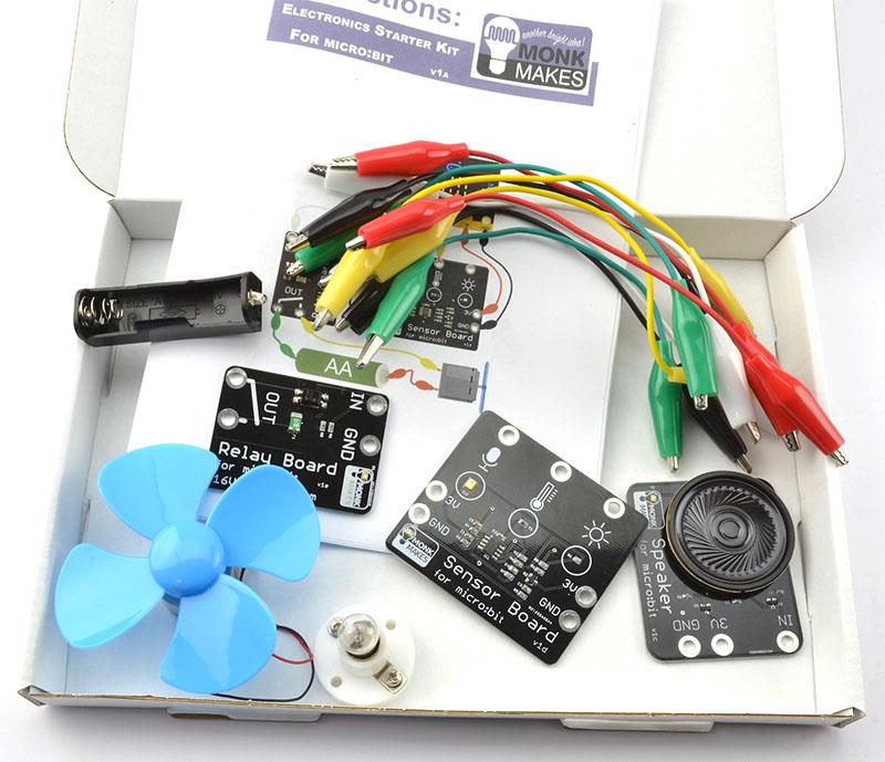 Monk Makes Electronics Starter Kit for BBC micro:bit