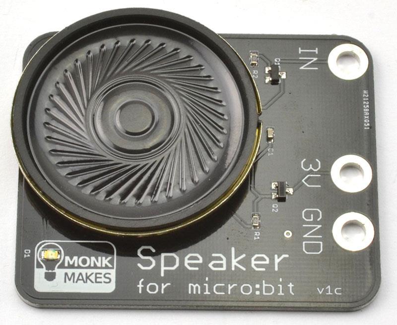 Monk Makes Speaker for the BBC micro:bit