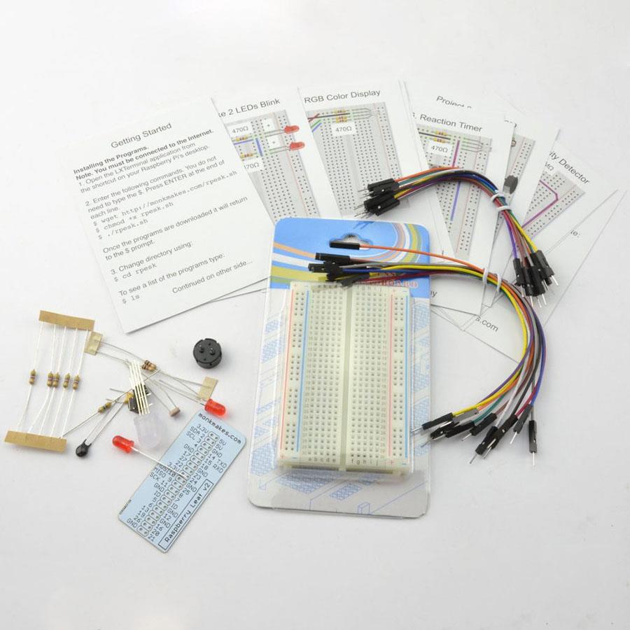 Monk Makes Electronics Starter Kit for the Raspberry Pi