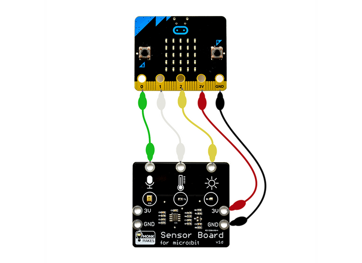 Monk Makes Sensor Board for the BBC micro:bit