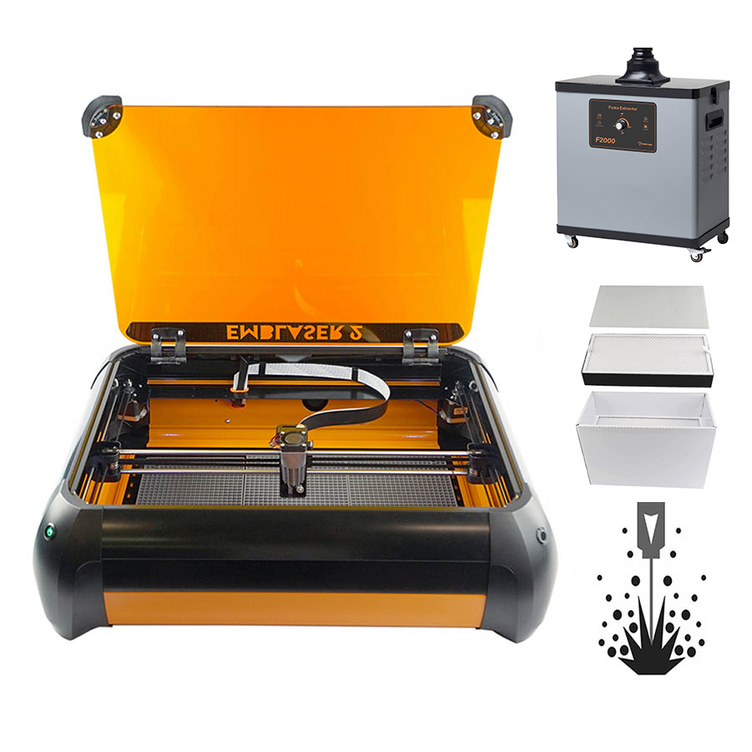Emblaser 2 - Laser Cutter & Engraver Complete KitEmblaser 2 - Laser Cutter & Engraver Complete Kit 2023 October Promo