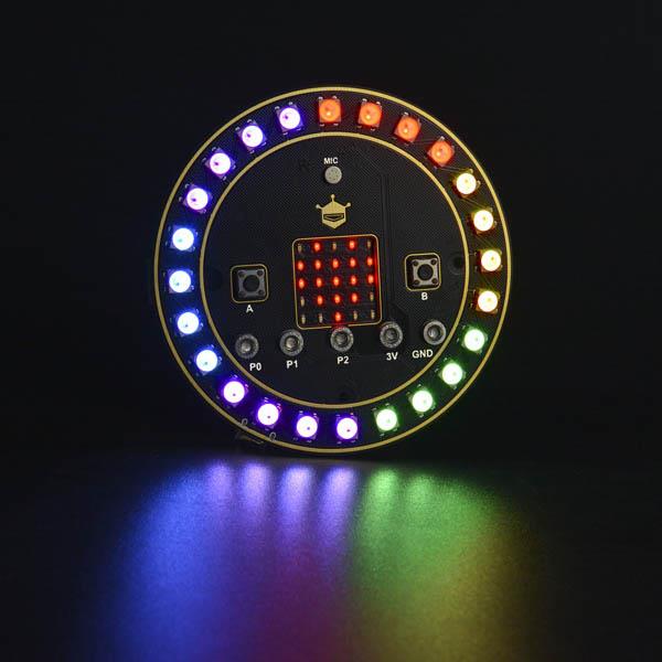 DF Robot Circular RGB LED Expansion Board for the BBC miro:bit