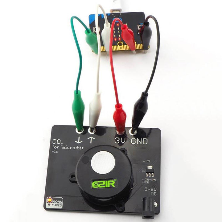 Monk Makes CO2 Sensor for the BBC micro:bit