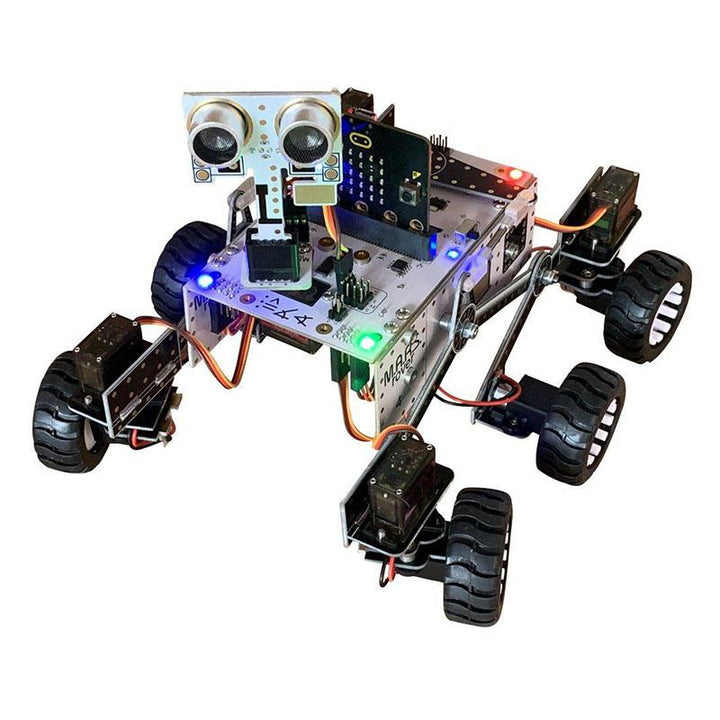 Micro Bit Rvr Robot Rover 4tronix M.A.R.S. Rover Robot for BBC micro:bit – CD-Soft