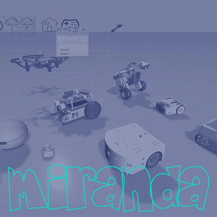 Miranda Robot Simulation Software - Personal Edition