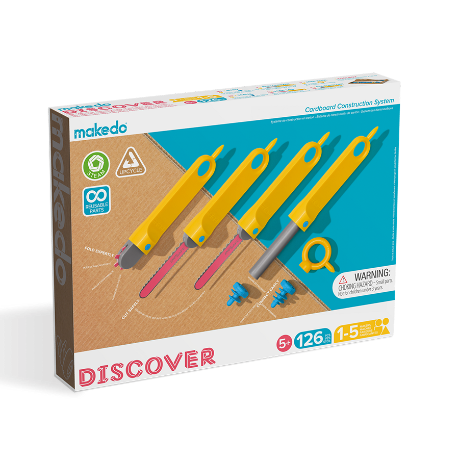 Makedo Discover (126 Pieces)