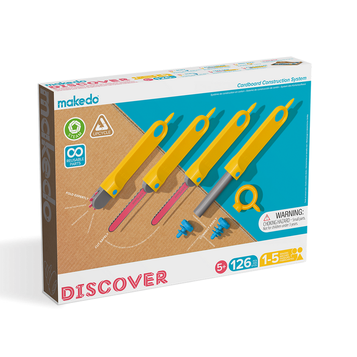 Makedo Discover (126 Pieces)