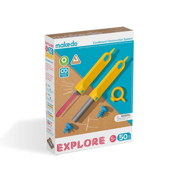 Makedo Explore (50 Pieces)