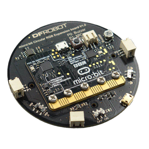 DF Robot Circular RGB LED Expansion Board for the BBC miro:bit