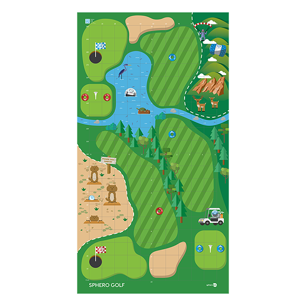 Sphero City & Golf Code Mat